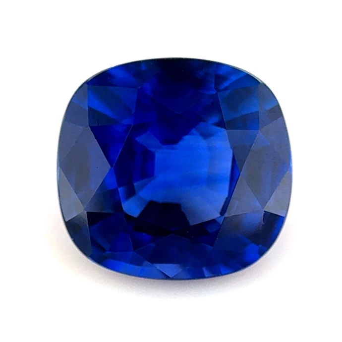 4.02ct Vivid Blue Sapphire Bellerophon Certified, Madagascar