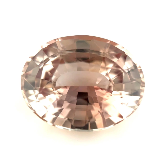 3.14ct Peach Sapphire Guild Certified, Sri Lanka